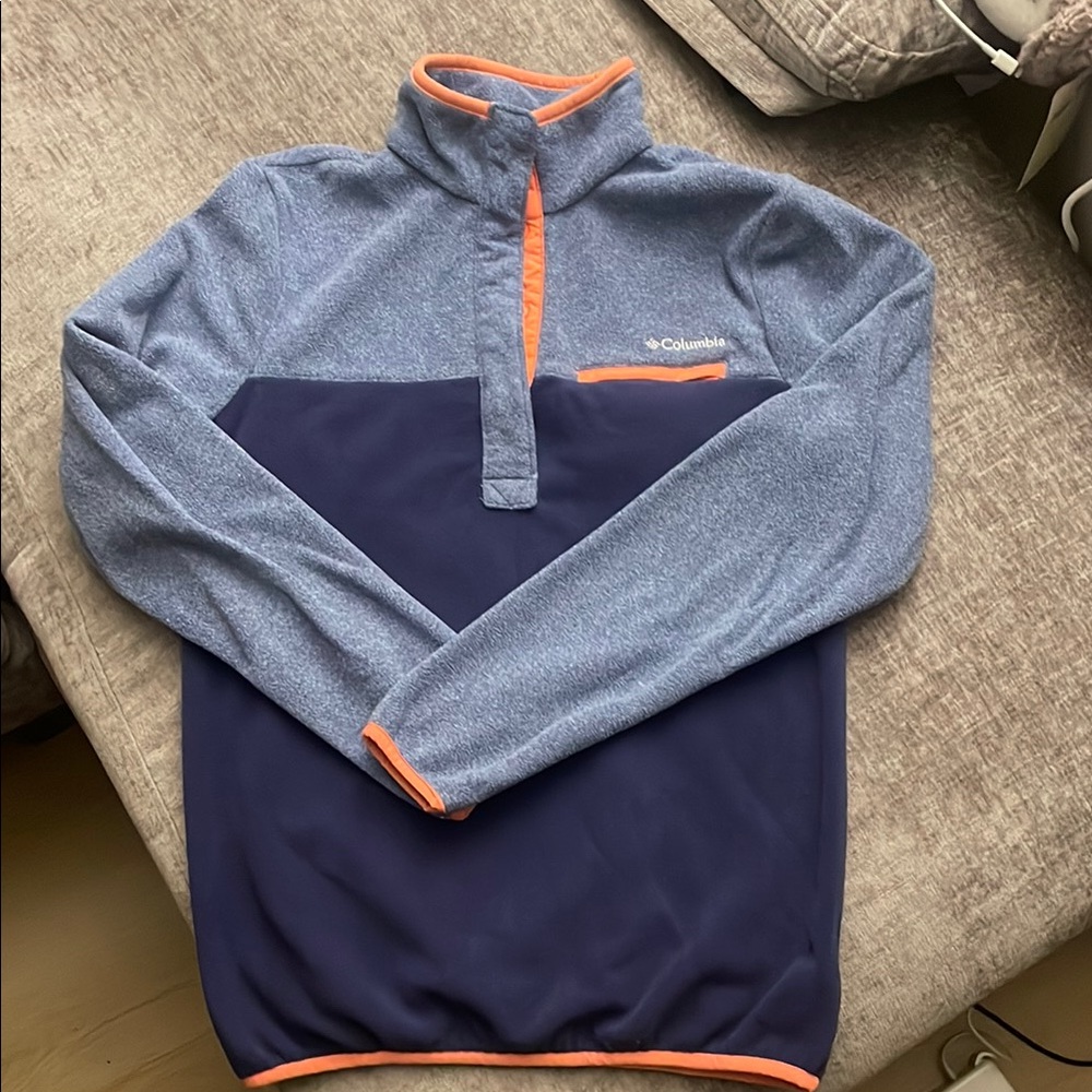 Columbia Blue and Orange Performance Jacket